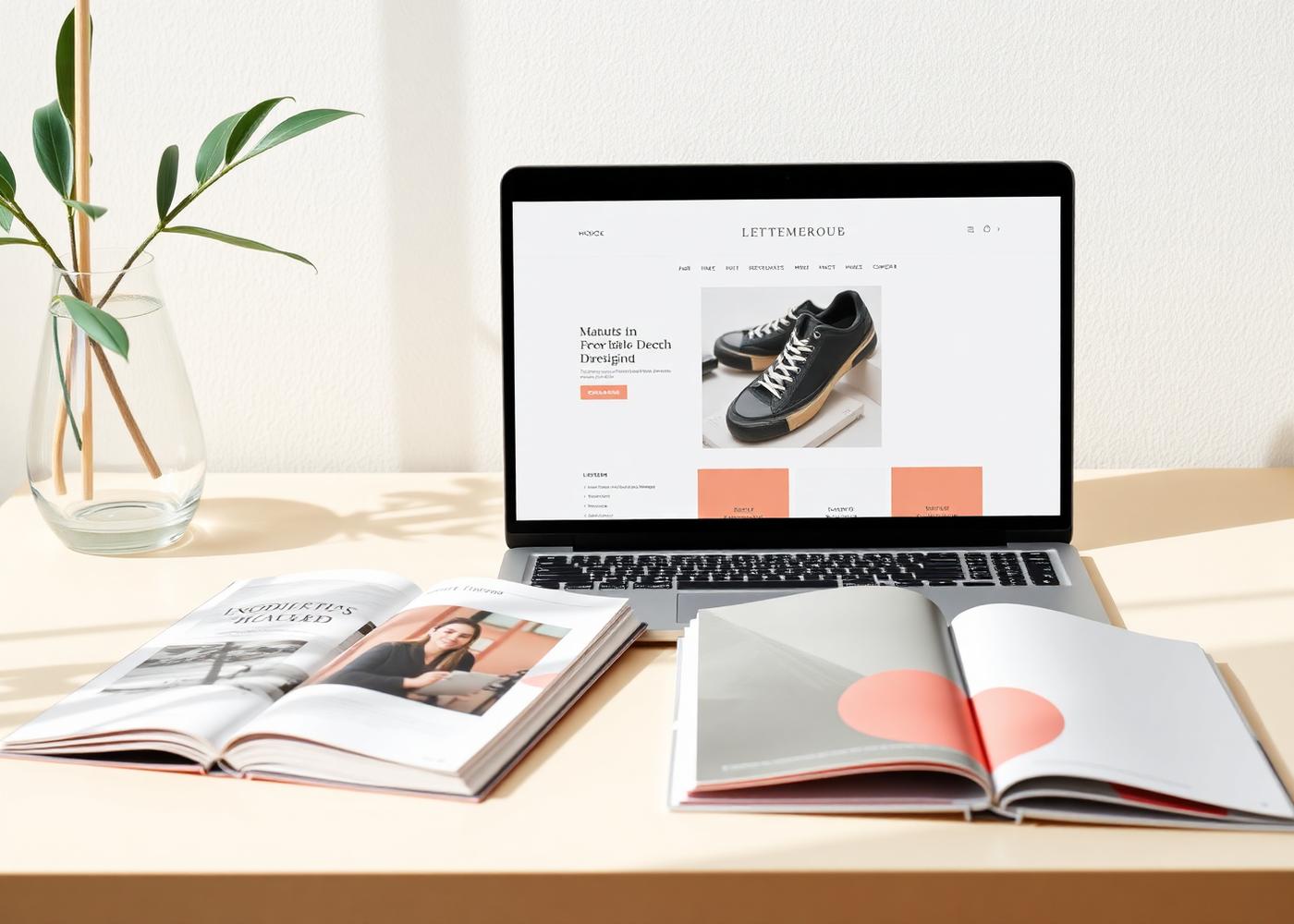 D2C footwear website and brand project
